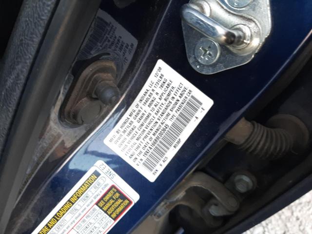 19XFA16689E003645 - 2009 HONDA CIVIC LX-S Mavi foto 12