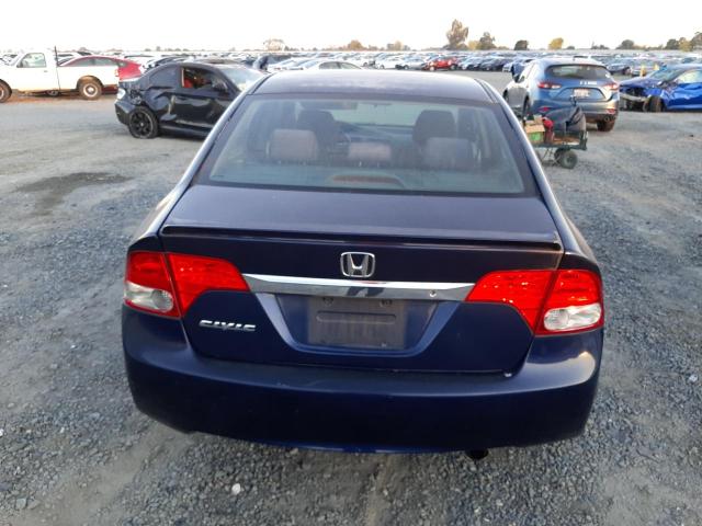 19XFA16689E003645 - 2009 HONDA CIVIC LX-S Mavi foto 6