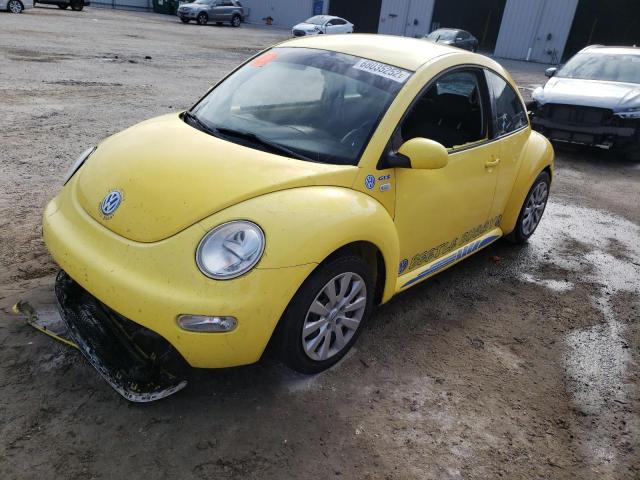 3VWCK21C02M459294 - 2002 VOLKSWAGEN NEW BEETLE 黄色 照片 1