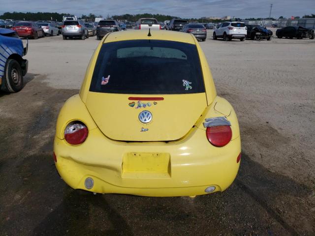 3VWCK21C02M459294 - 2002 VOLKSWAGEN NEW BEETLE 黄色 照片 6