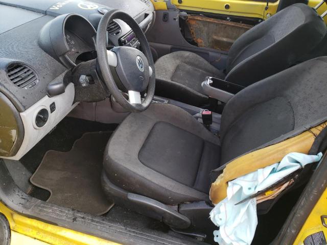 3VWCK21C02M459294 - 2002 VOLKSWAGEN NEW BEETLE 黄色 照片 7