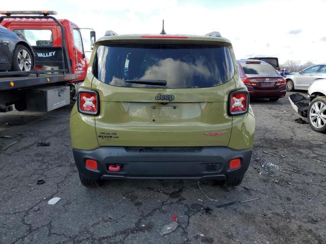 ZACCJBCT8FPB79743 - 2015 JEEP RENEGADE T GREEN photo 6