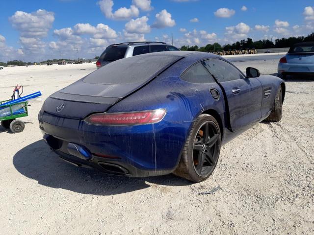 WDDYJ7HA9HA012374 - 2017 MERCEDES-BENZ AMG GT BLUE photo 3