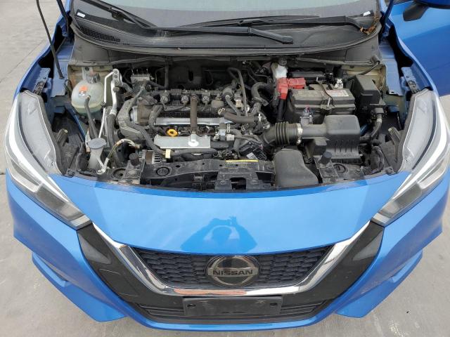 3N1CN8EV7ML888100 - 2021 NISSAN VERSA SV BLUE photo 11