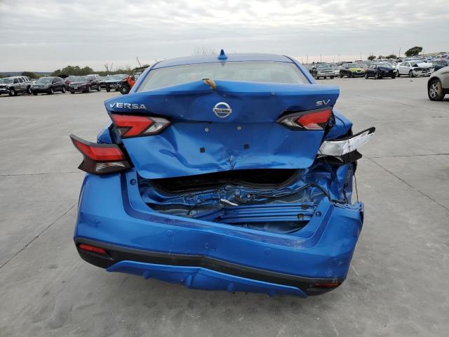 3N1CN8EV7ML888100 - 2021 NISSAN VERSA SV BLUE photo 6