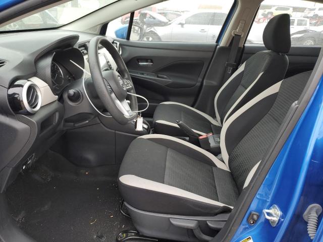 3N1CN8EV7ML888100 - 2021 NISSAN VERSA SV BLUE photo 7