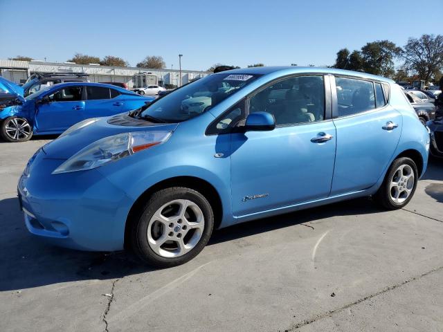 JN1AZ0CP7BT007003 - 2011 NISSAN LEAF SV BLUE photo 1