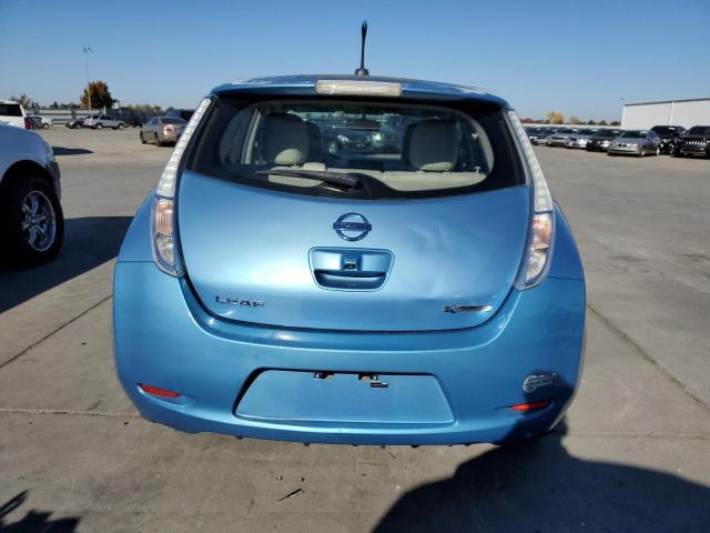 JN1AZ0CP7BT007003 - 2011 NISSAN LEAF SV BLUE photo 6