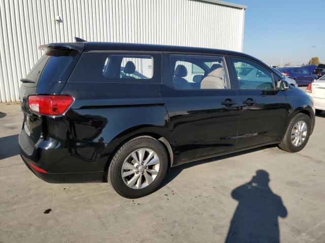 KNDMA5C18F6026142 - 2015 KIA SEDONA L BLACK photo 3