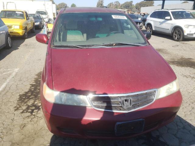 5FNRL18664B009161 - 2004 HONDA ODYSSEY EX RED photo 5