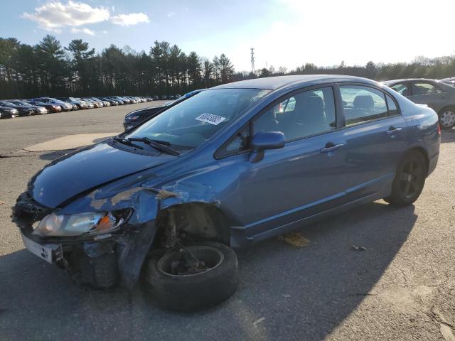 2HGFA16659H506541 - 2009 HONDA CIVIC LX-S ლურჯი ფოტო 1