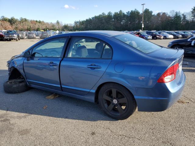 2HGFA16659H506541 - 2009 HONDA CIVIC LX-S ლურჯი ფოტო 2