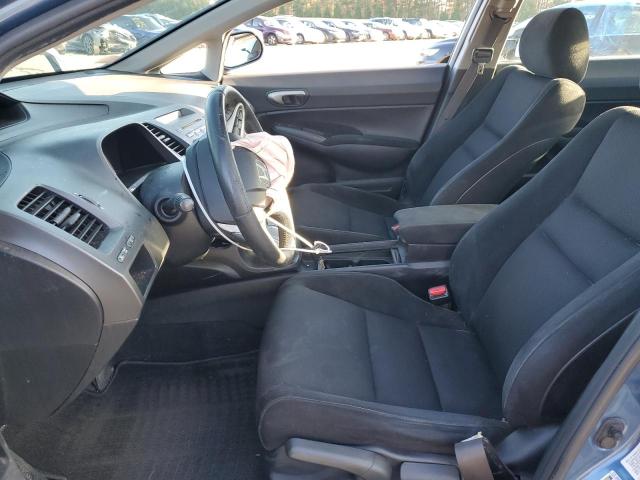 2HGFA16659H506541 - 2009 HONDA CIVIC LX-S ლურჯი ფოტო 7