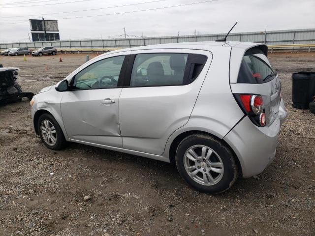 1G1JA6SH6C4117899 - 2012 CHEVROLET SONIC SILVER photo 2