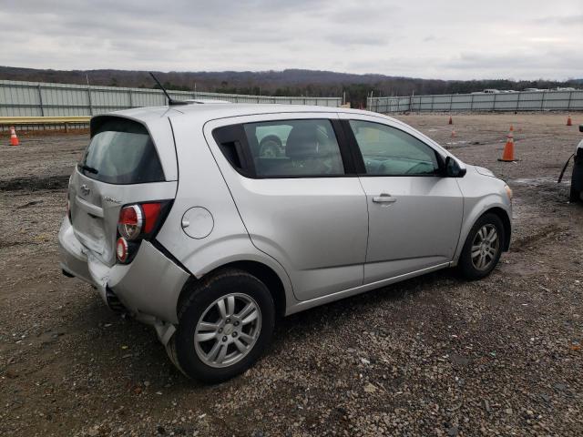 1G1JA6SH6C4117899 - 2012 CHEVROLET SONIC SILVER photo 3