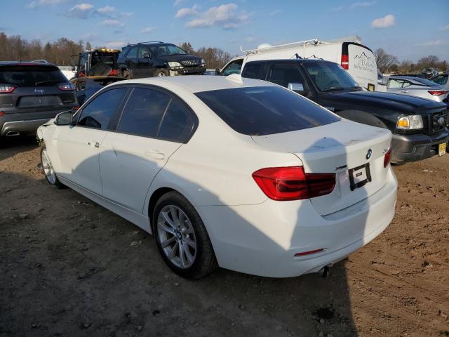 WBA8A3C54JA488418 - 2018 BMW 320 XI WHITE photo 2