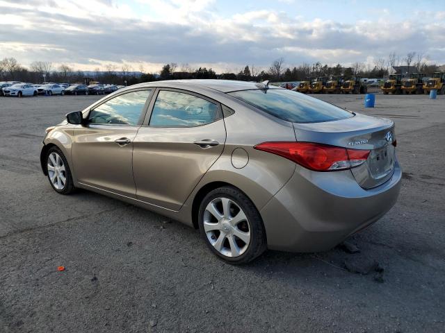 5NPDH4AE1DH444511 - 2013 HYUNDAI ELANTRA GL BROWN photo 2