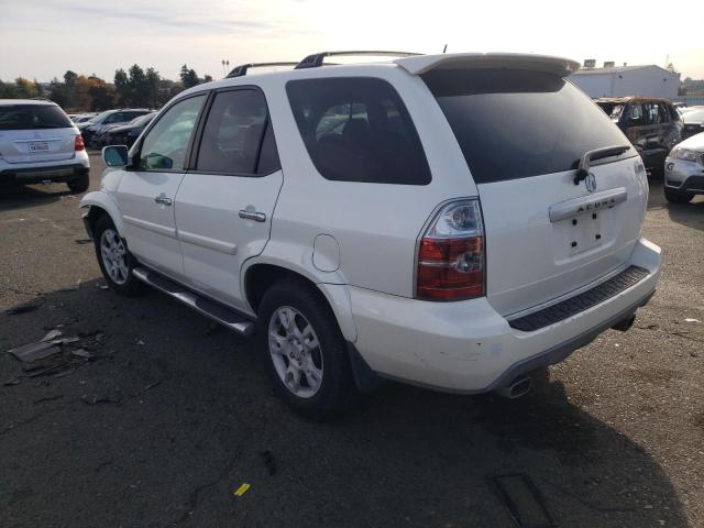 2HNYD18975H524551 - 2005 ACURA MDX TOURIN WHITE photo 2