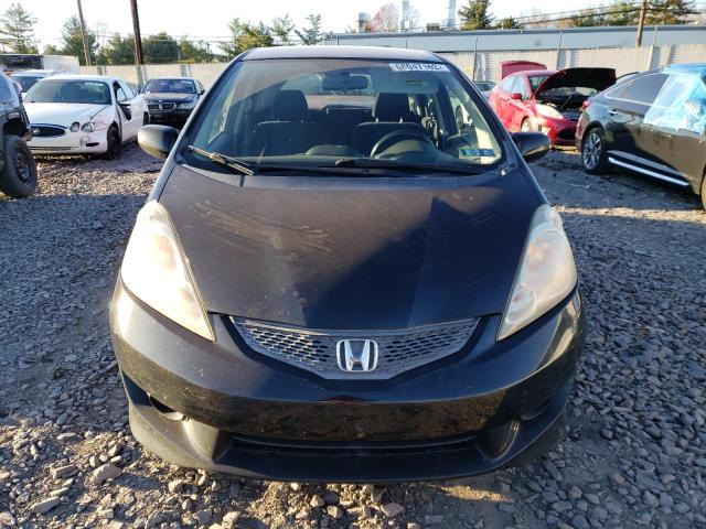 JHMGE8H51BC016092 - 2011 HONDA FIT SPORT BLACK photo 5