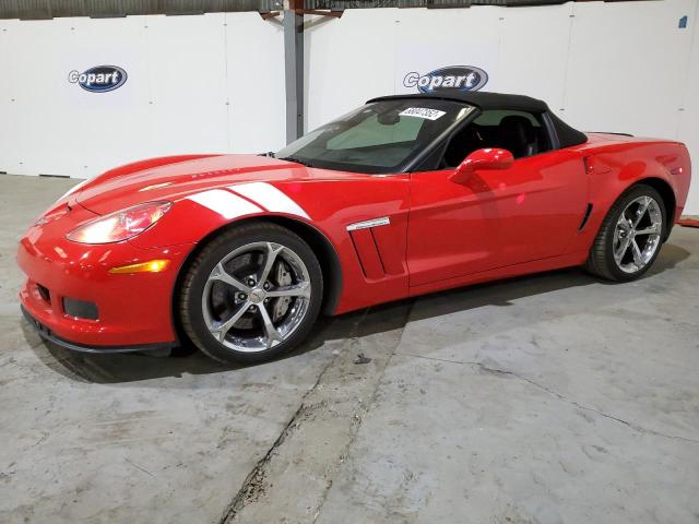 1G1YX3DW2C5101636 - 2012 CHEVROLET CORVETTE G RED photo 1