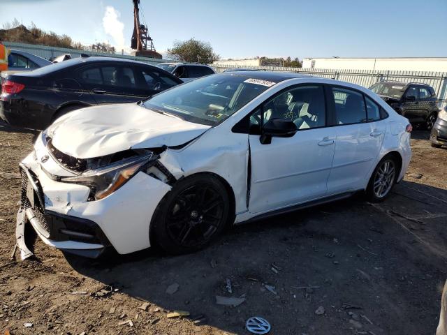 5YFT4MCE1MP****** - 2021 TOYOTA COROLLA XS WHITE photo 1