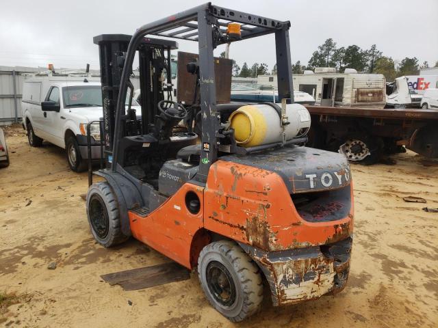 8FGU3068832 - 1978 TOYOTA FORKLIFT ORANGE photo 3