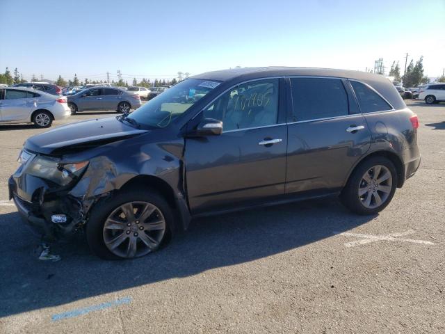 2HNYD2H76BH512195 - 2011 ACURA MDX ADVANC GRAY photo 1