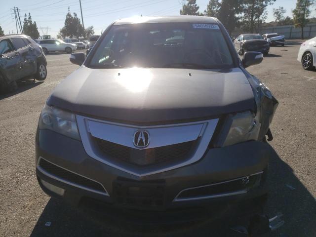 2HNYD2H76BH512195 - 2011 ACURA MDX ADVANC GRAY photo 5