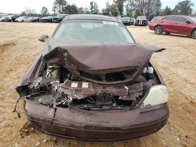 1MEFM55S5YA630283 - 2000 MERCURY SABLE LS P MAROON photo 5