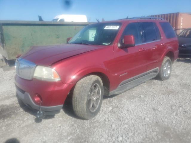 5LMEU68H75ZJ13429 - 2005 LINCOLN AVIATOR 红色 照片 1