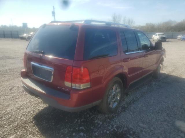 5LMEU68H75ZJ13429 - 2005 LINCOLN AVIATOR 红色 照片 3