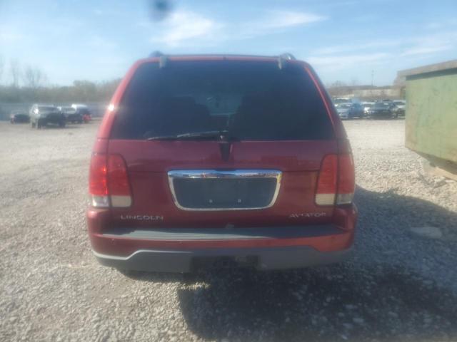 5LMEU68H75ZJ13429 - 2005 LINCOLN AVIATOR 红色 照片 6