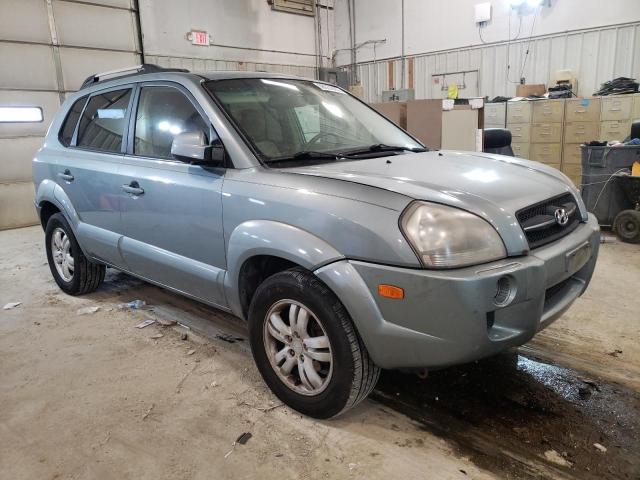 KM8JN12D37U687890 - 2007 HYUNDAI TUCSON BLUE photo 4