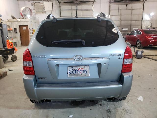 KM8JN12D37U687890 - 2007 HYUNDAI TUCSON BLUE photo 6