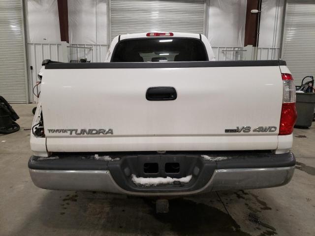 5TBDT44194S436909 - 2004 TOYOTA TUNDRA DOU WHITE photo 6