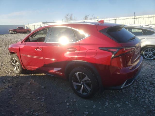 JTJGJRDZ1L5000506 - 2020 LEXUS NX 300H RED photo 2