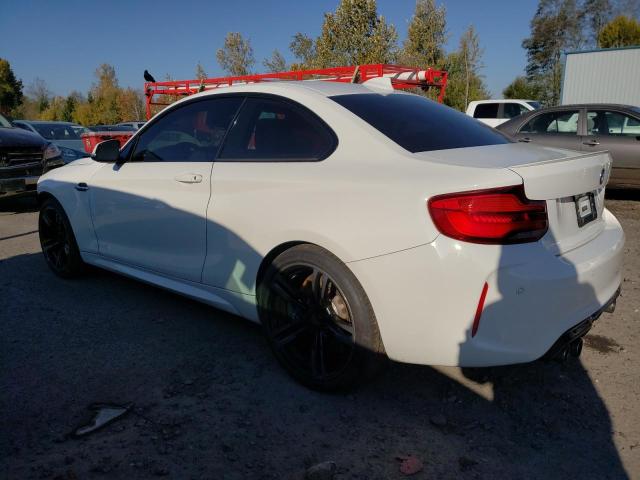 WBS1J5C53JVD37395 - 2018 BMW M2 WHITE photo 2