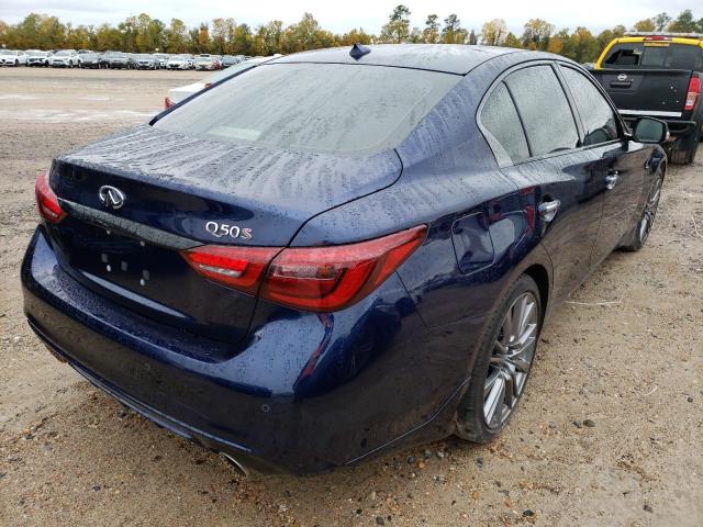 JN1FV7DP7MM850639 - 2021 INFINITI Q50 RED SP BLUE photo 3