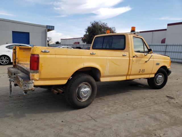 1FTHF25H3JPB16006 - 1988 FORD F250 YELLOW photo 3