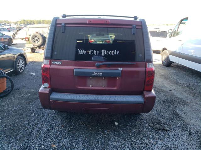 1J8HH48KX7C592548 - 2007 JEEP COMMANDER 勃艮第红 照片 6