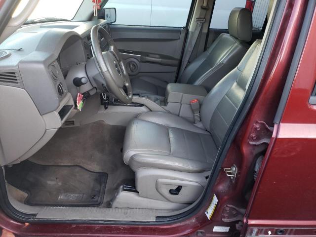 1J8HH48KX7C592548 - 2007 JEEP COMMANDER 勃艮第红 照片 7