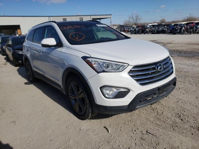 KM8SR4HF0EU042324 - 2014 HYUNDAI SANTA FE G WHITE photo 4