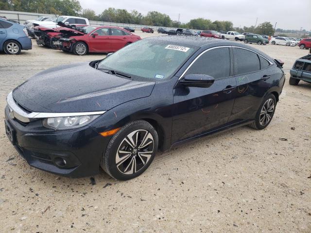 19XFC1F77GE001496 - 2016 HONDA CIVIC EXL أزرق صورة 1