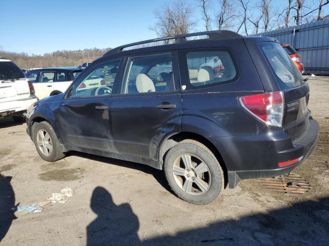 JF2SH6BC3AH775859 - 2010 SUBARU FORESTER X BLUE photo 2