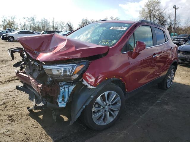 KL4CJESB7LB050984 - 2020 BUICK ENCORE PRE RED photo 1