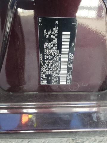 JTLZE4FE4CJ009323 - 2012 TOYOTA SCION XB Bordo fotoğraf 12