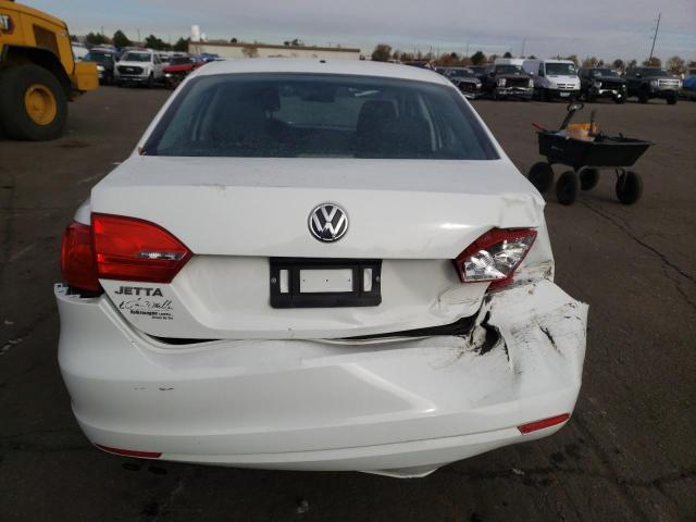 3VW2K7AJ6EM321688 - 2014 VOLKSWAGEN JETTA BASE أبيض صورة 6