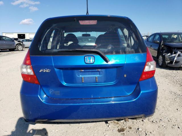 JHMGD37478S000461 - 2008 HONDA FIT BLUE photo 6