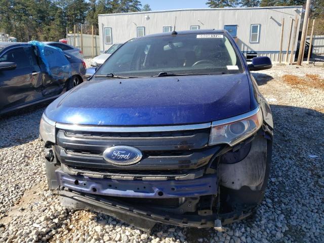 2FMDK3AK0DBB35458 - 2013 FORD EDGE SPORT BLUE photo 5