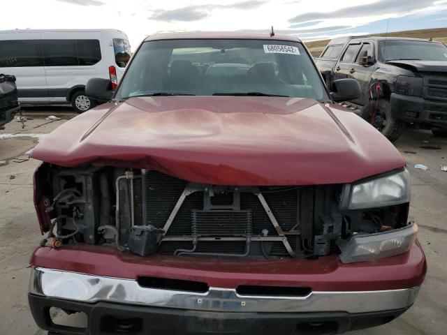 1GCEC19T36Z172866 - 2006 CHEVROLET SLVRD 1500 MAROON photo 5